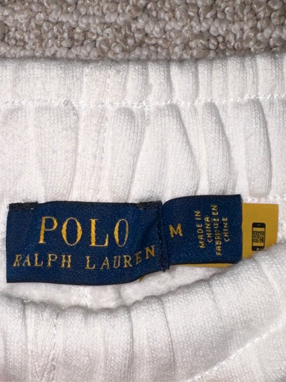 Polo Ralph Lauren Racing Patch Sweatpants Joggers Medium Streetwear - Picture 5 of 5